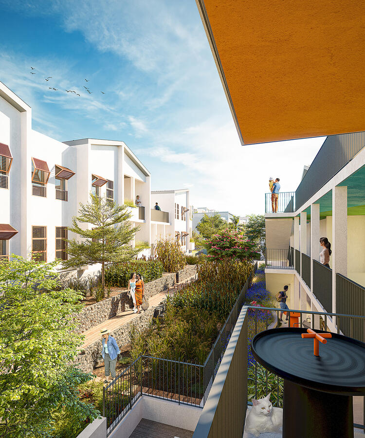 Mix Uses Residential Complex